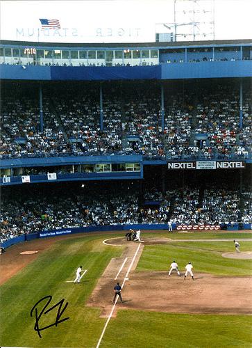 Last game at Tigers Stadium, Detroit - Sept 27, 1999