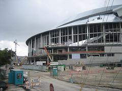 Construction of Miami Ballpark, New Home of the Florida Marlins