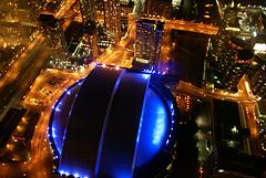 Roof of Rogers Centre from CN Tower