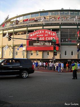 Wrigley Field, Home of the Chicago Cubs